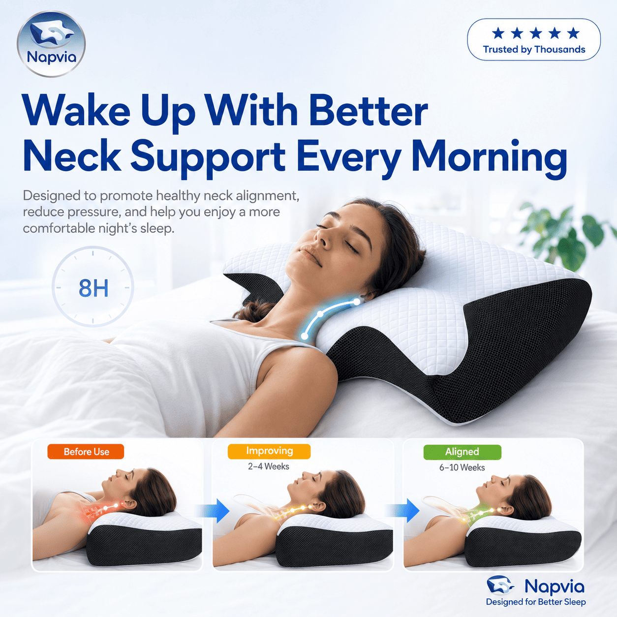 Napvia DreamAlign™ Cervical Pillow